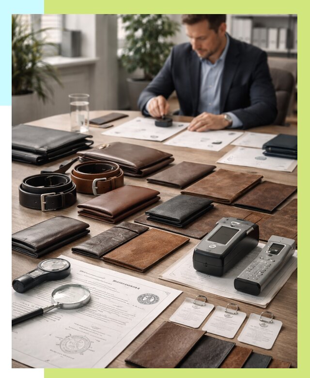 Сертификация кожаных изделий в Истре от 12192 р. | Алешин-Ста