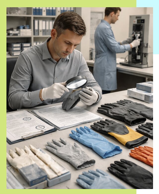 Сертификация перчаток и средств защиты продукции в Истре