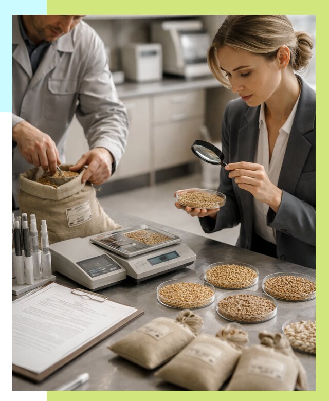 Сертификация зерна в Истре по цене от 15240 р. | Алешин-Ста