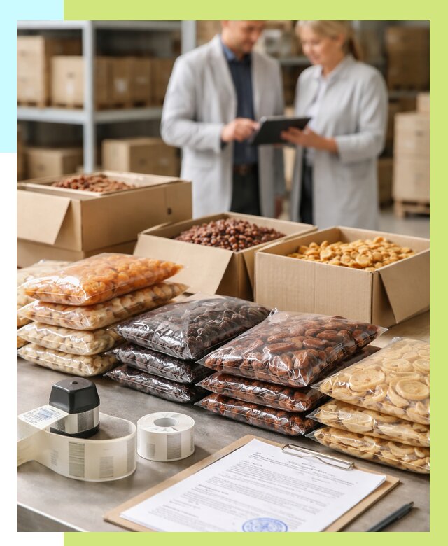 Сертификация сухофруктов в Истре от 12192 р. | Алешин-Ста под ключ