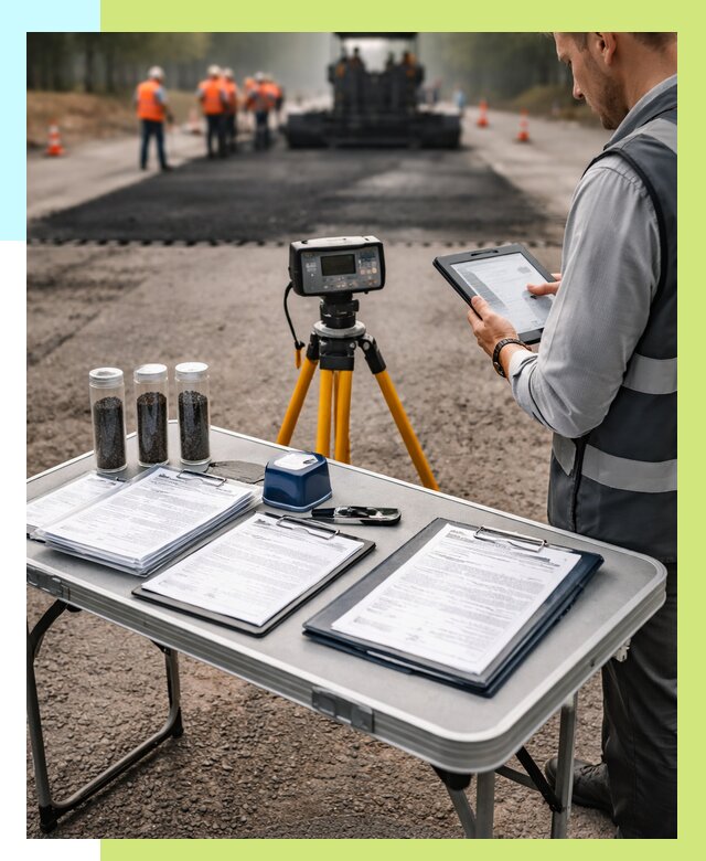 Сертификация асфальта в Истре от 25400 р. | Алешин-Ста