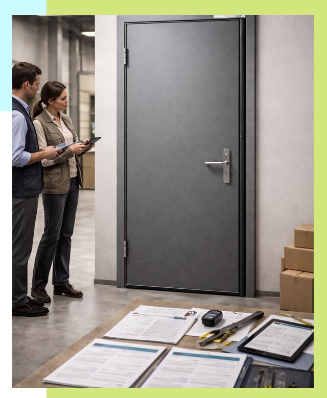 Сертификация противопожарных дверей в Истре от 9144 р. | Алешин-Ста