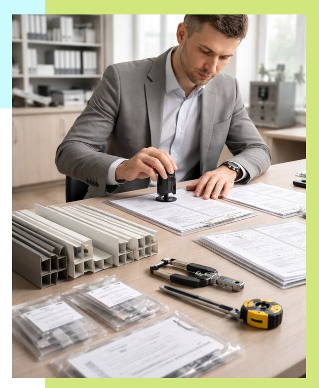 Сертификация ПВХ продукции в Истре от 8636 р., Алешин-Ста