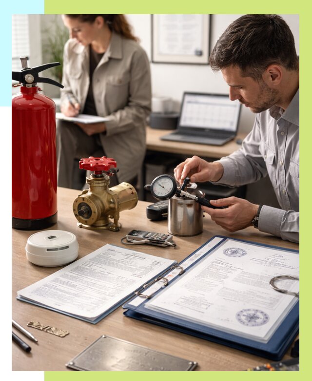 Сертификация пожарного оборудования в Истре от 15240 р.|Алешин-Ста