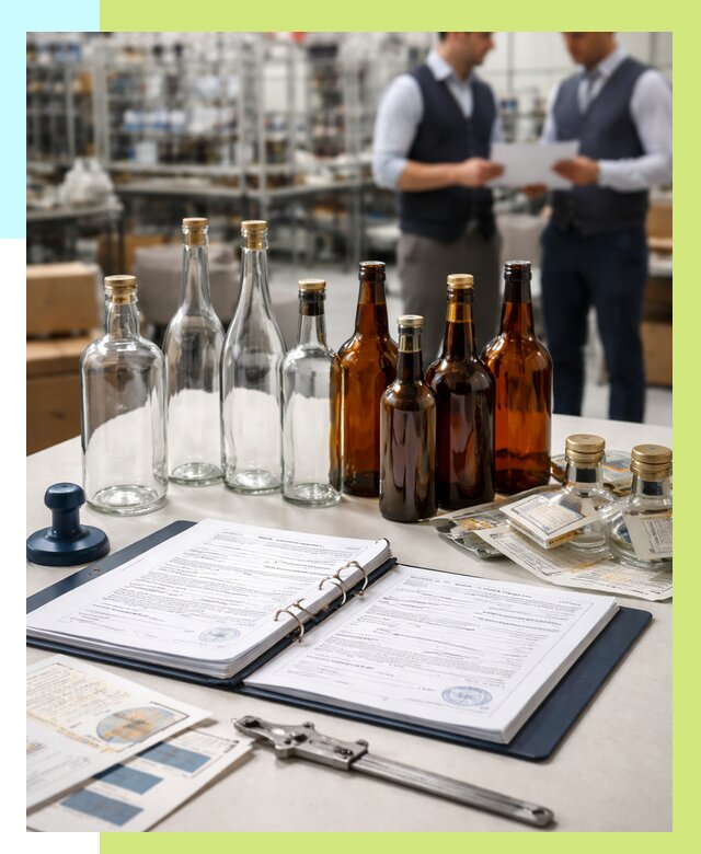 Сертификация стеклянных бутылок в Истре от 25400 р. | Алешин-Ста