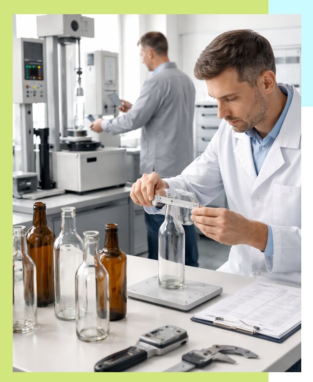 Сертификация стеклянных бутылок и сопутствующей упаковки в Истре