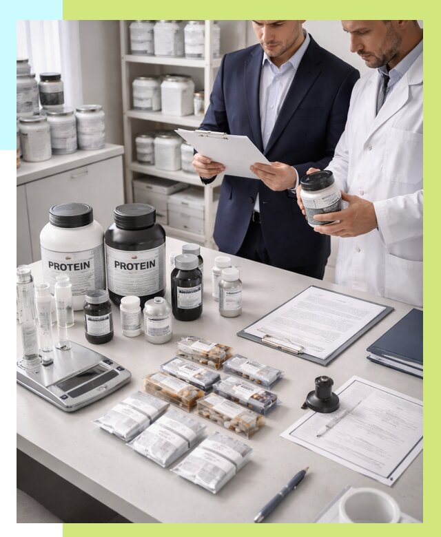 Сертификация спортивного питания в Истре от 15240 р., Алешин-Ста