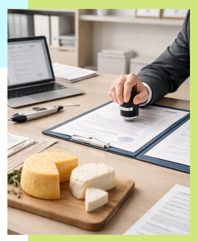 Сертификация сыров в Истре от 15240 р | Сертификат на сыр Алешин-Ста