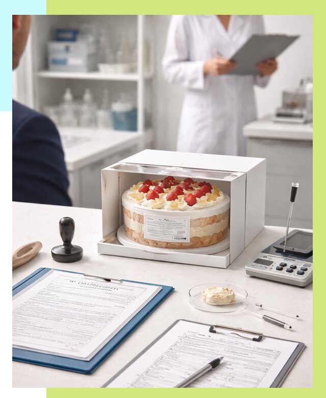 Сертификация тортов в Истре от 9144 р. заказать | Алешин-Ста