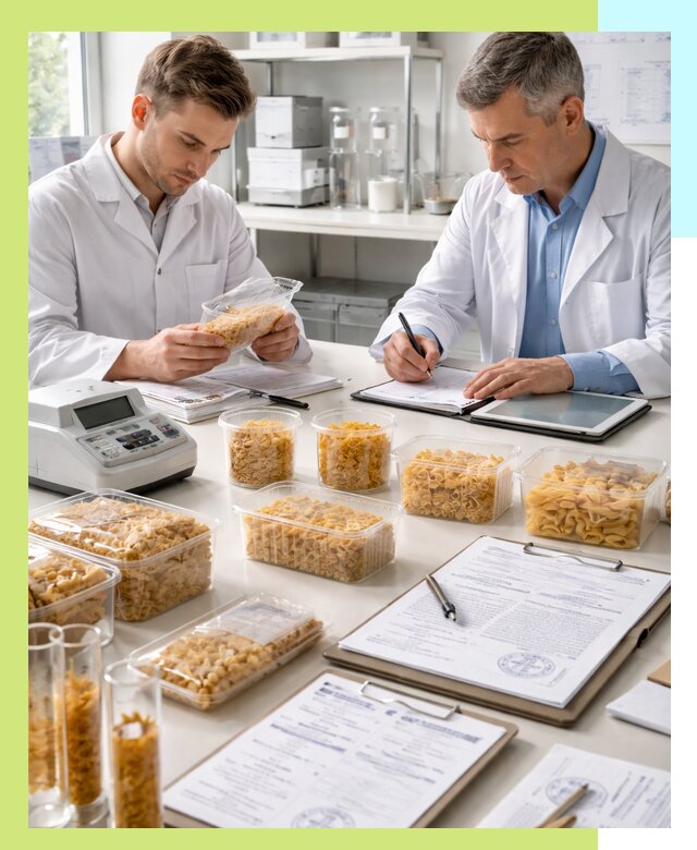 Сертификация макаронных изделий и технологической документации в Истре