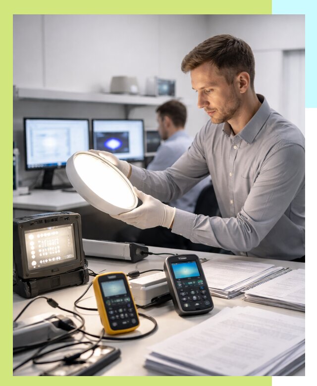 Сертификация светильников в Истре: испытания и оформление