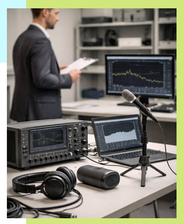 Сертификация аудиотехники в Истре от 15240 р., Алешин-Ста