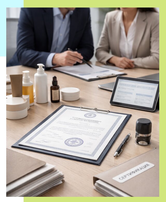 Сертификат на товар в Истре от 7620 р. быстро | Алешин-Ста