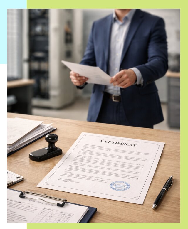 Сертификат на оборудование в Истре от 15240 р. | Алешин-Ста