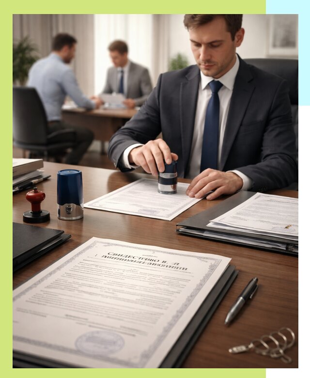 Оформление свидетельства о государственной регистрации в Истре