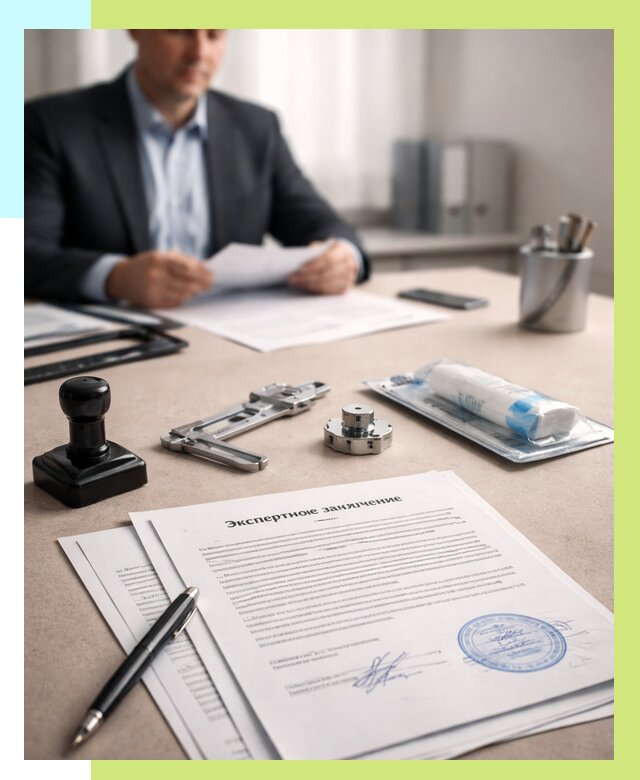 Экспертное заключение на продукцию в Истре от 8636 р. | Алешин-Ста