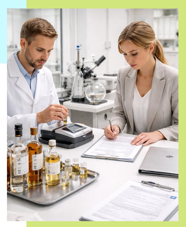 Заключение о спиртосодержании в Истре, от 5080 р., Алешин-Ста