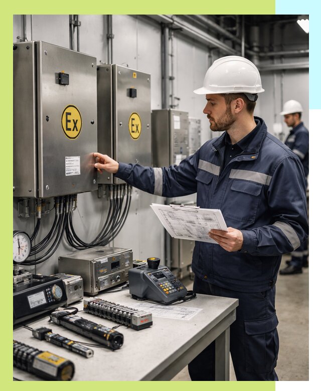 Сертификат взрывозащиты промышленного оборудования в Истре