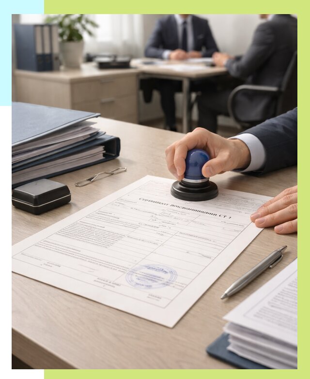 Сертификат происхождения СТ 1 в Истре от 4572 р. | Алешин-Ста