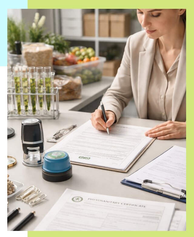 Фитосанитарный сертификат оформить в Истре от 4572 р. | Алешин-Ста