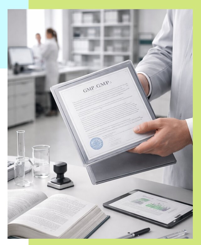 Сертификат GMP в Истре под ключ от 86360 р. | Алешин-Ста