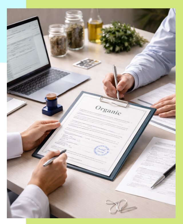 Оформление сертификат органик в Истре от 30480 р. | Алешин-Ста