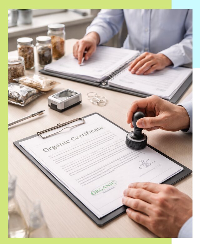 Получение органик сертификата для продукции в Истре