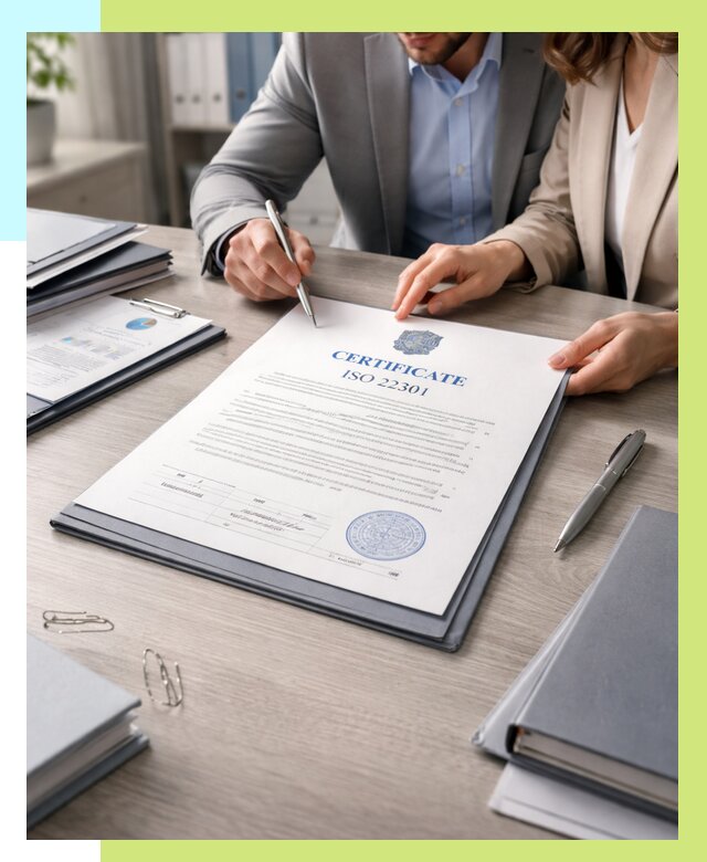 Сертификат ISO 22301 в Истре от 45720 р. | Алешин-Ста срочно