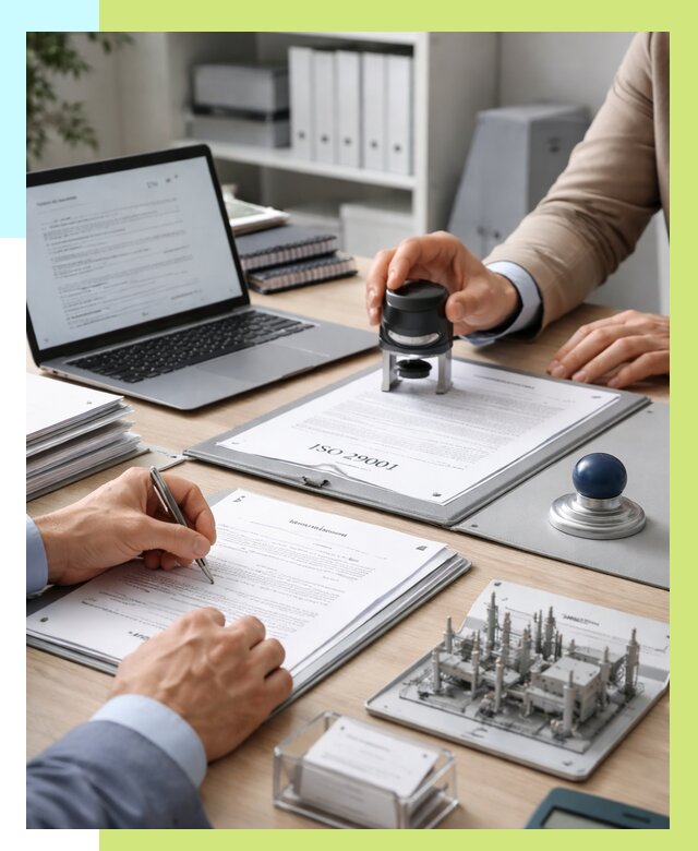 Сертификат ISO 29001 в Истре под ключ от 76200 р. | Алешин-Ста