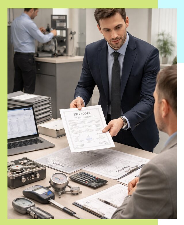 Выдача сертификата ISO 10012 по требованиям метрологии в Истре