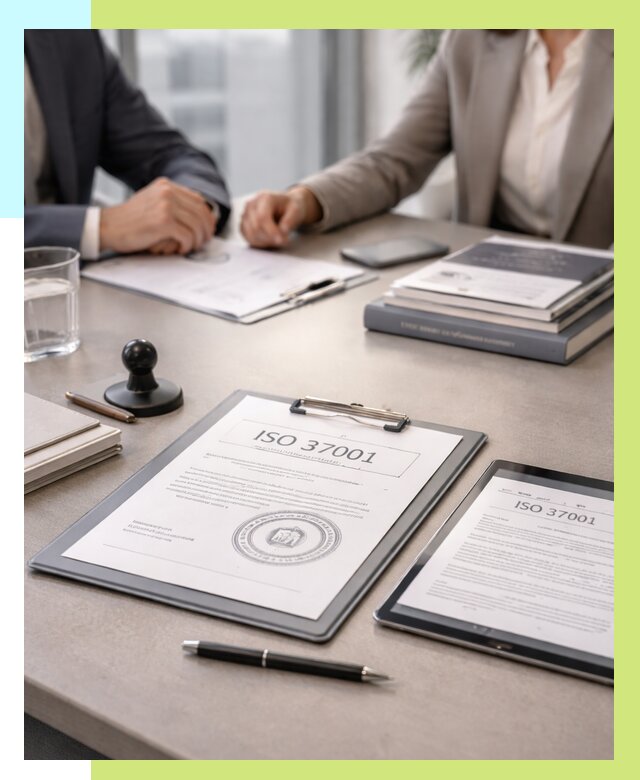 Сертификат ISO 37001 в Истре оформить от 121920 р. Алешин-Ста