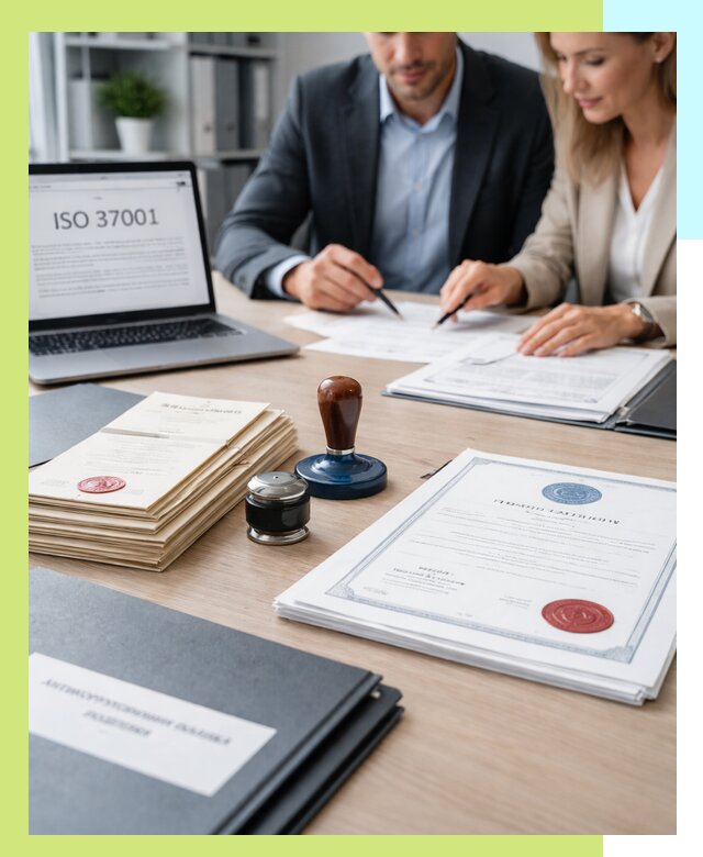 Получение сертификата ISO 37001 по системе борьбы с коррупцией в Истре