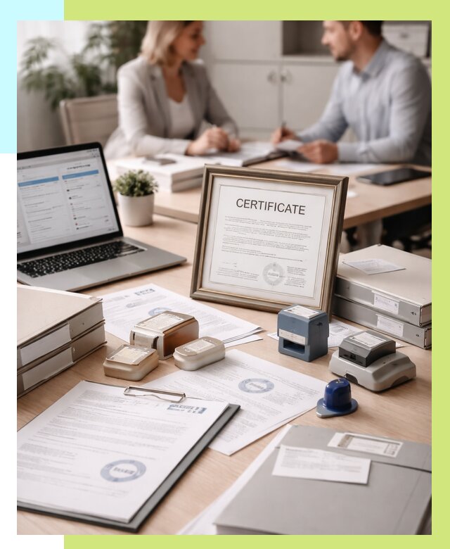 Сертификация компании в Истре от 45720 р. | Алешин-Ста — заказ